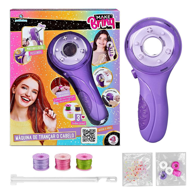 Maquina Tranca Magica Cabelo Infantil Meninas Terere